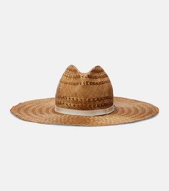 Sombrero Escape VLogo de paja | Valentino