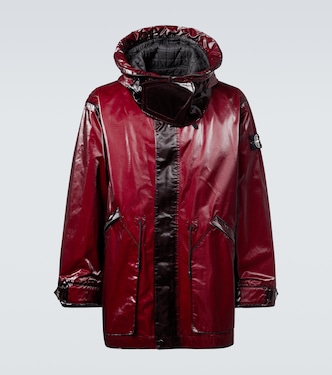 Prismatico coated cotton-blend parka | Stone Island