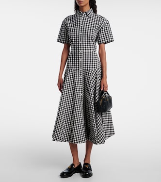Gingham cotton shirt dress | Polo Ralph Lauren