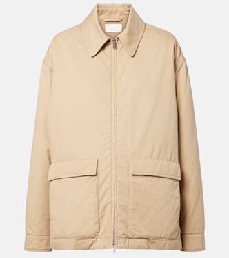 Aurelius cotton and cashmere jacket | The Row