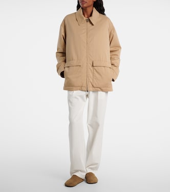 Aurelius cotton and cashmere jacket | The Row