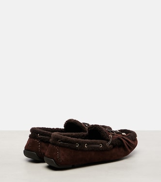 Segelschuhe Manon mit Shearling | Jimmy Choo