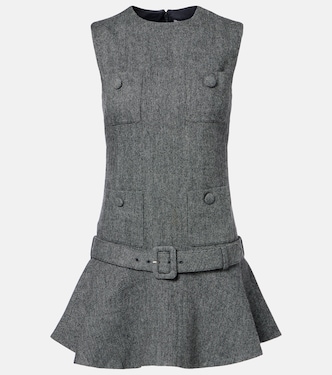 Robe en laine mélangée | Self-Portrait