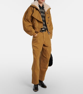 Isalyne striped cotton polo shirt | Marant Etoile