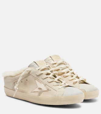 Super-Star shearling-lined suede sneakers | Golden Goose