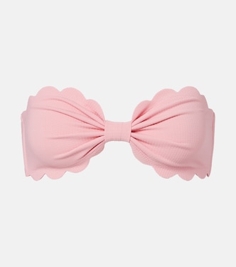 Antibes scalloped bikini top | Marysia