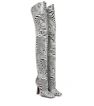 Botas mosqueteras de charol | Vetements
