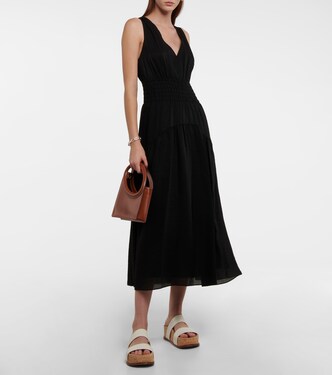 Gesmoktes Maxikleid | Vince