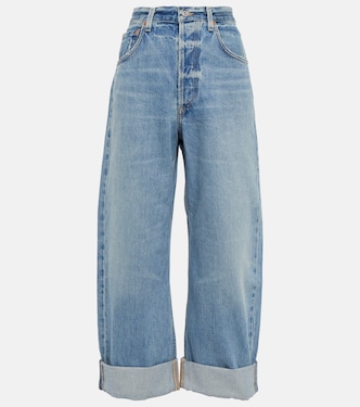 Jeans cropped Ayla a vita media | Citizens of Humanity