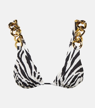 Top de bikini adornado con cadena | Same