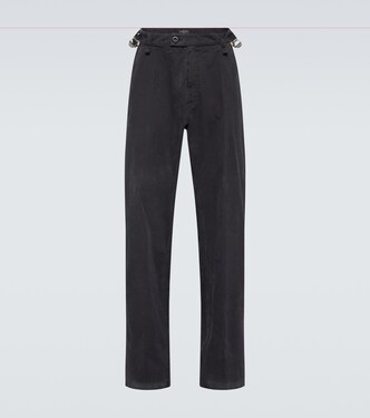 Gerade Hose aus Baumwoll-Canvas | Balenciaga