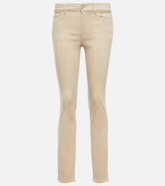 Jeans ajustados Roxanne de tiro medio | 7 For All Mankind