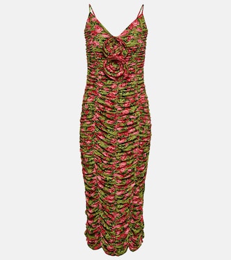 Robe midi à fleurs | Magda Butrym