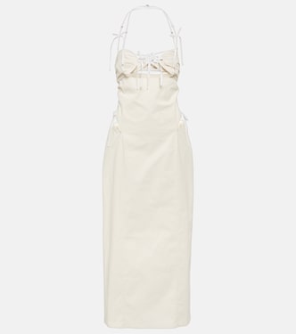 Vestido midi La Robe Ruban de mezcla de algodón | Jacquemus