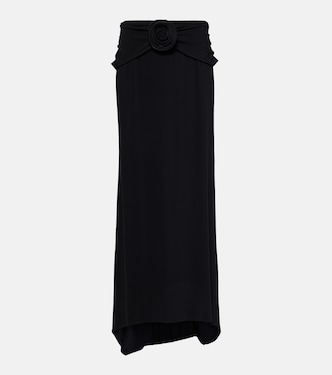 Floral-appliqué maxi skirt | Magda Butrym