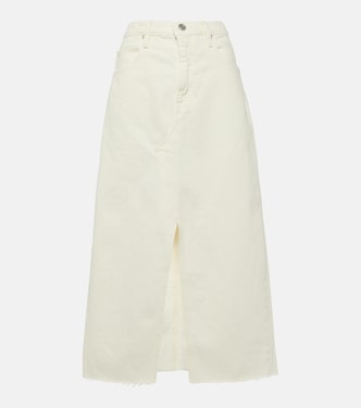 Falda larga The Midaxi de denim | Frame