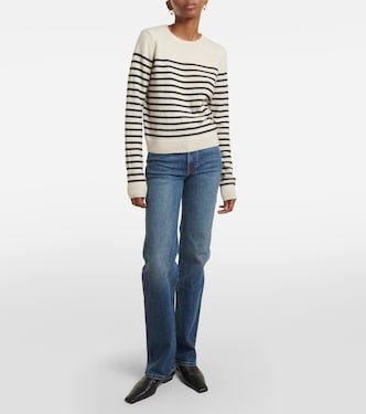 Diletta striped cashmere sweater | Khaite