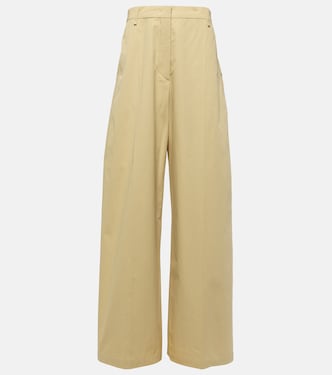 Pantaloni a gamba larga Gebe in cotone | Sportmax