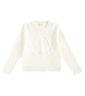 Logo wool and cashmere sweater | Moncler Enfant