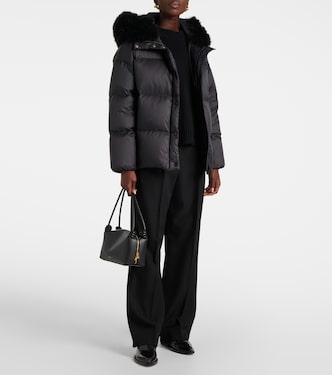 Piumino con shearling | Yves Salomon