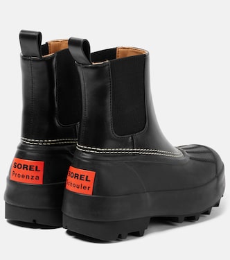 X Sorel Chelsea Boots Caribou aus Leder | Proenza Schouler
