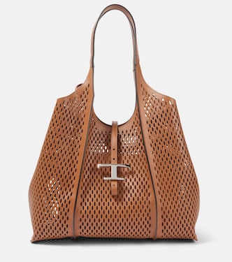 Borsa T Timeless Large in mesh e pelle | Tod's