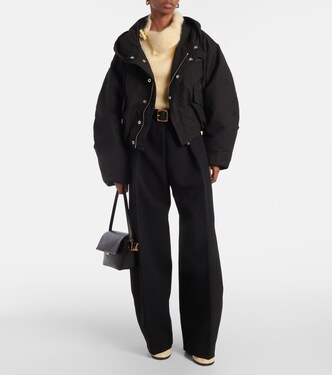 Veste Parka Courte Caraco en coton | Jacquemus