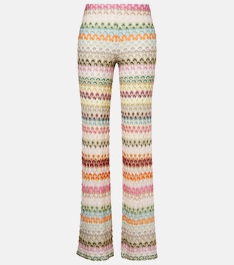 Crochet wide-leg pants | Missoni