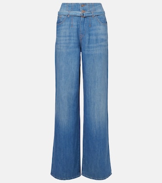 Jean Kansas a gamba larga e vita alta | 7 For All Mankind