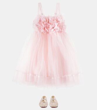 Abito Peony in tulle con volant | Tutu Du Monde