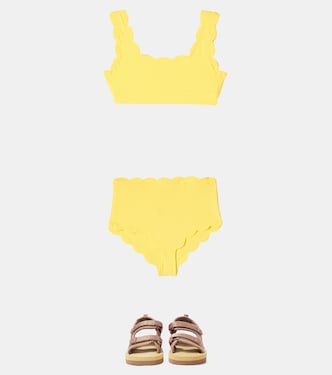 Santa Monica scalloped bikini bottoms | Marysia Bumby