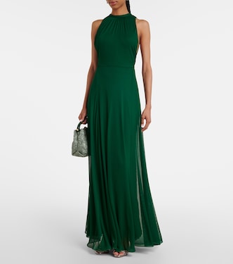 Carnet mesh jersey maxi dress | Max Mara