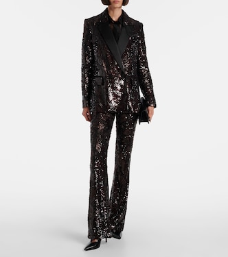Blazer mit Pailletten | Veronica Beard