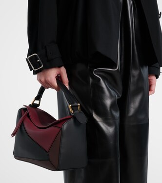 Puzzle Square 스몰 레더 숄더 백 | Loewe