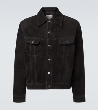 x Aaron Levine Boston suede jacket | Studio Nicholson