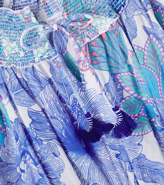 Anna printed cotton dress | Poupette St Barth Kids