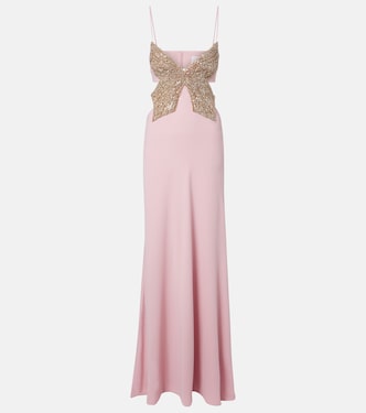 Velise crystal-embellished gown | Costarellos