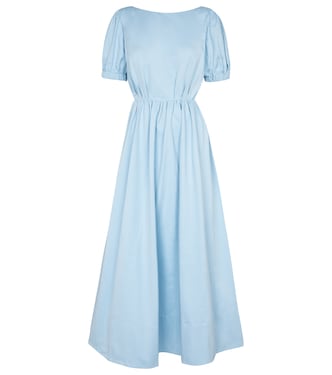 Maxikleid Alix aus Baumwoll-Faille | Staud