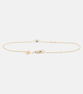 Bracelet Evil Eye Mini en or 14 ct | Sydney Evan
