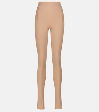 Leggings de punto fino elastizado | Wardrobe.NYC