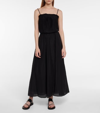 Divya silk and cotton voile camisole | Velvet