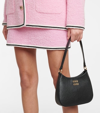 Borsa a spalla in pelle | Miu Miu