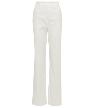 Kaplan Daisy high-rise cotton pants | Loro Piana