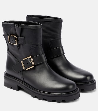Youth II leather ankle boots | Jimmy Choo