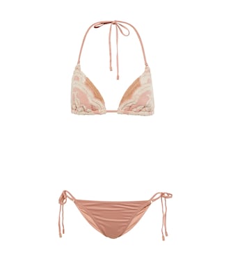 Bikini Jeannie de felpa de jacquard | Zimmermann