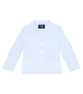 Blazer aus Seersucker | Il Gufo