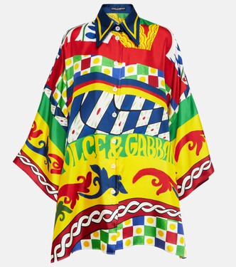 Camicia Carretto in seta | Dolce&Gabbana