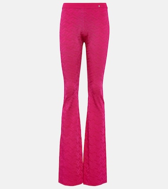 La Greca high-rise flared pants | Versace