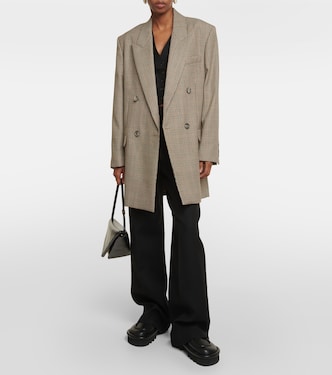 Houndstooth wool blazer | Ami Paris