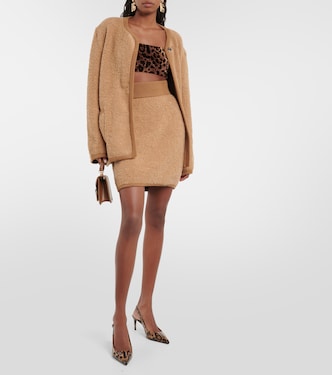 Giacca in teddy di cashmere e lana | Dolce&Gabbana